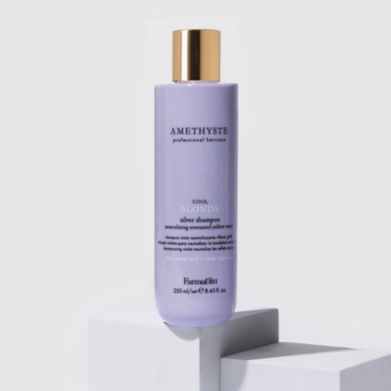 Озаряващ шампоан за коса Farmavita Amethyste Blonde Illuminating Shampoo 250 ml — 2