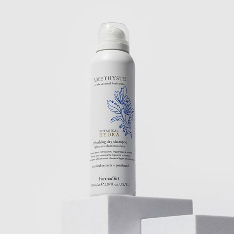 Сух шампоан за обем Farmavita Amethyste Botanical Hydra Refreshing Dry Shampoo 200 ml — 2