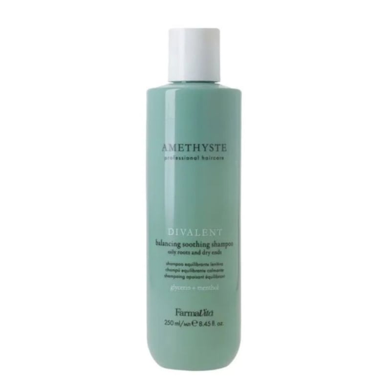 Балансиращ шампоан за мазни корени и сухи краища Farmavita Amethyste Divalent Shampoo 250 ml