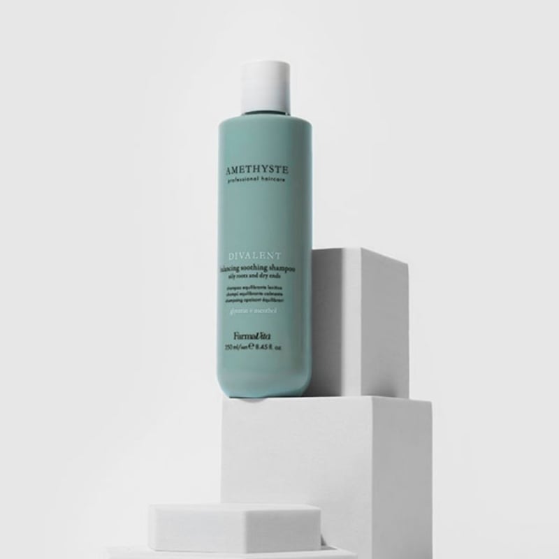 Балансиращ шампоан за мазни корени и сухи краища Farmavita Amethyste Divalent Shampoo 250 ml — 2