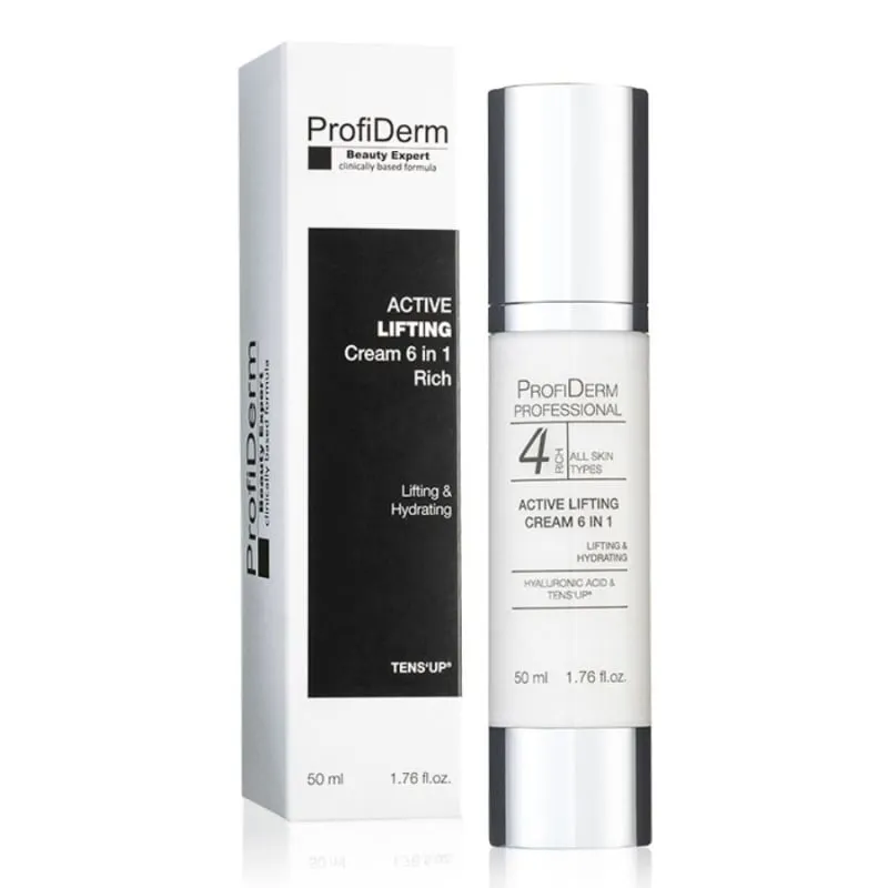Богат лифтинг крем за лице Profiderm Active Lifting 6 in 1 Cream Rich 50ml