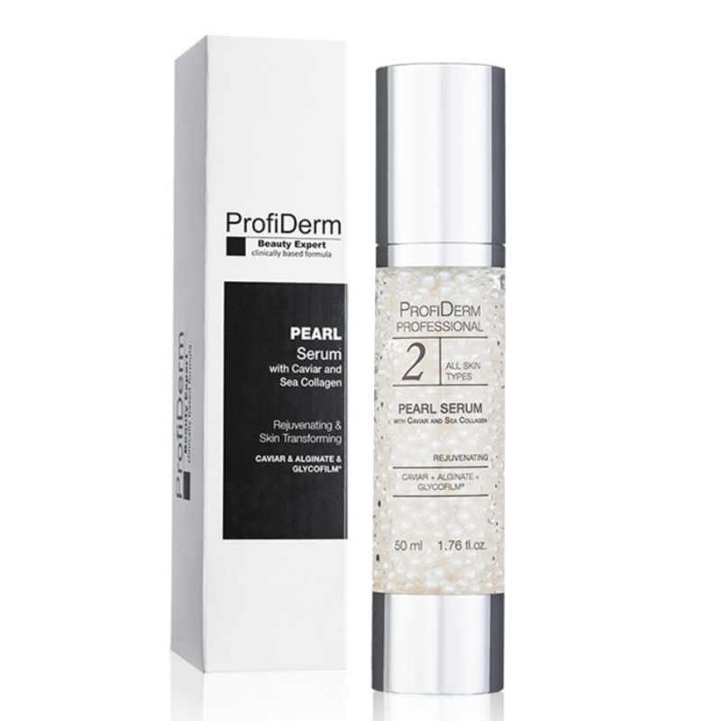 Перлен серум с хайвер и морски колаген ProfiDerm Pearl Serum with Caviar 50ml