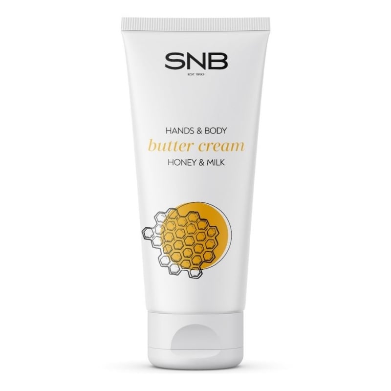 Бутер крем за ръце и тяло SNB Milk & Honey Hands & Body Butter Cream 200ml