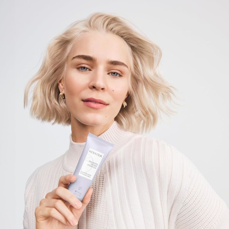 Текстуриращ крем за коса Kerasilk Style Texturizing Cream 75 ml — 2