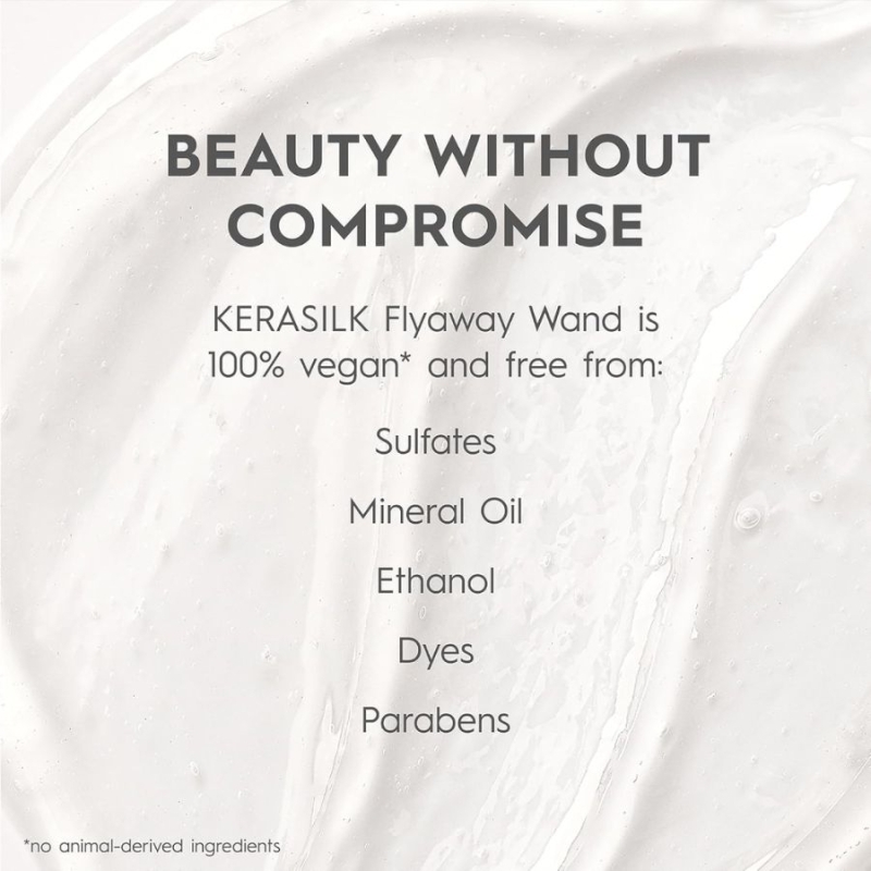 Приглаждащ гел с четка за хвърчащи косички Kerasilk Flyaway Wand 8 ml — 4