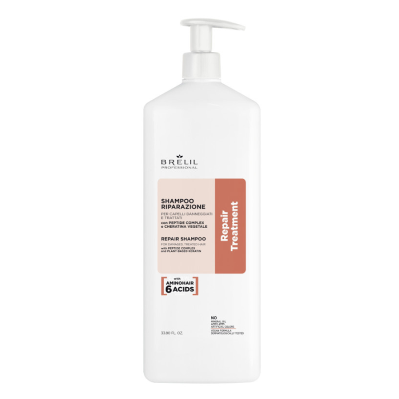 Възстановяващ шампоан Brelil Repair Shampoo 1000 ml