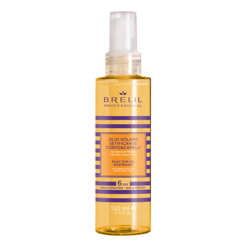 Слънцезащитно олио за коса Brelil Solaire Body & Hair Sun Oil SPF6 150ml