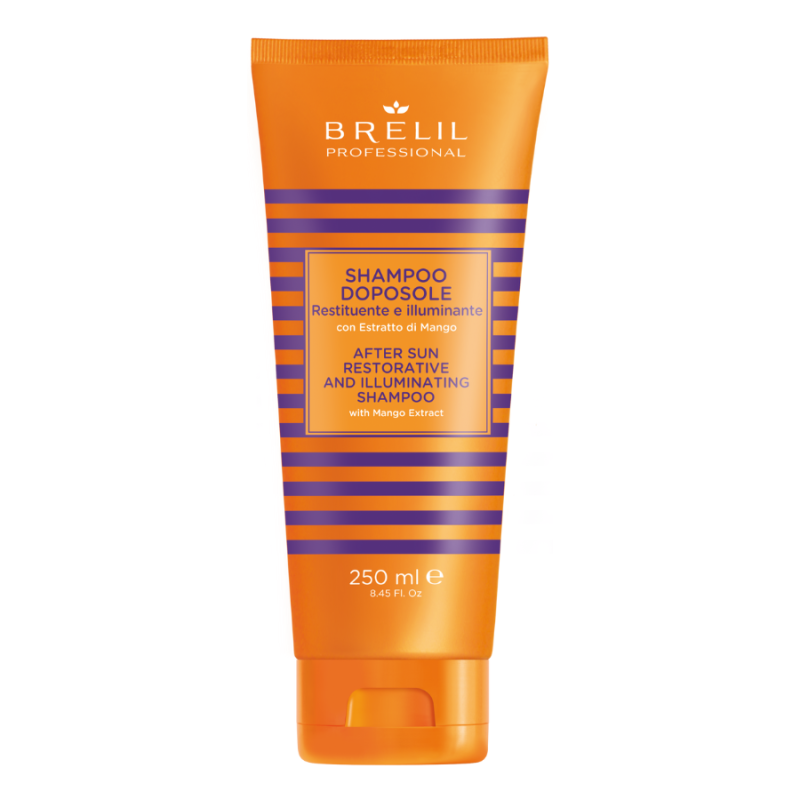 Шампоан за след слънце Brelil Solaire Shampoo for hair and body after sunbathing 250ml