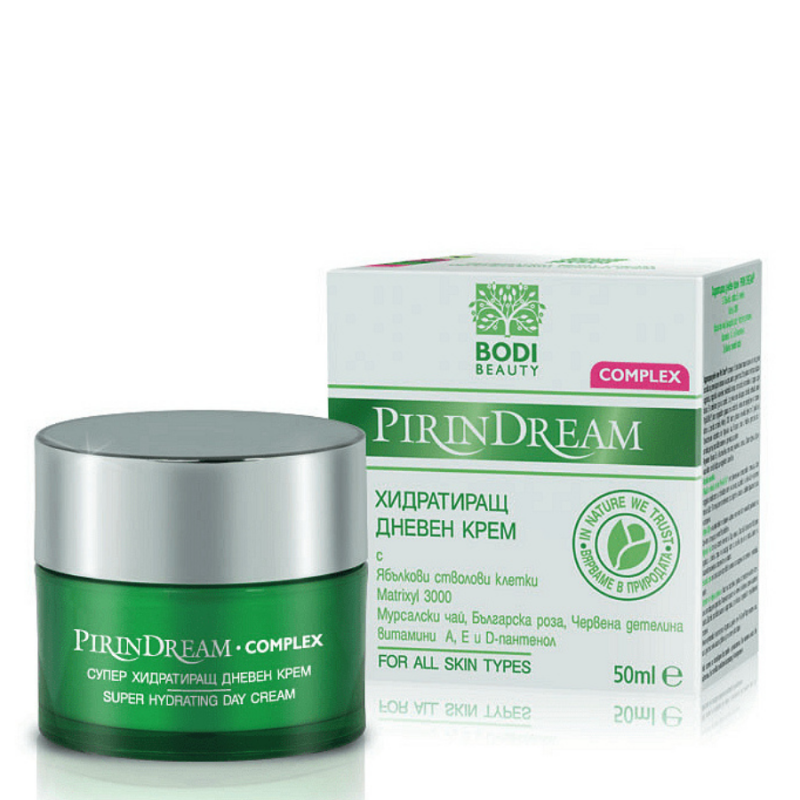 Супер хидратиращ дневен крем за лице Bodi Beauty Pirin Dream Complex Super Hydrating Day Cream 50ml