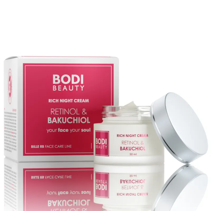 Интензивна нощна антиейдж грижа Bodi Beauty Retinol & Bakuchiol Rich Night Cream Cream 50 ml