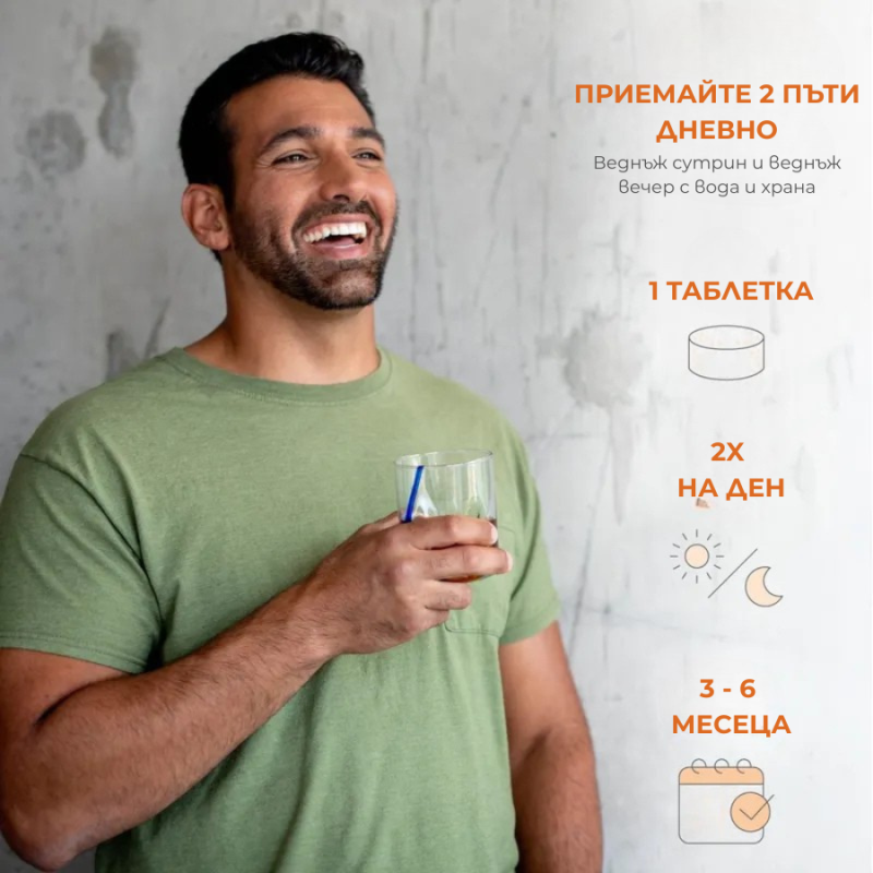 Хранителна добавка за растеж на коса при мъже Viviscal Men Hair Growth Supplements 60 таблетки — 2