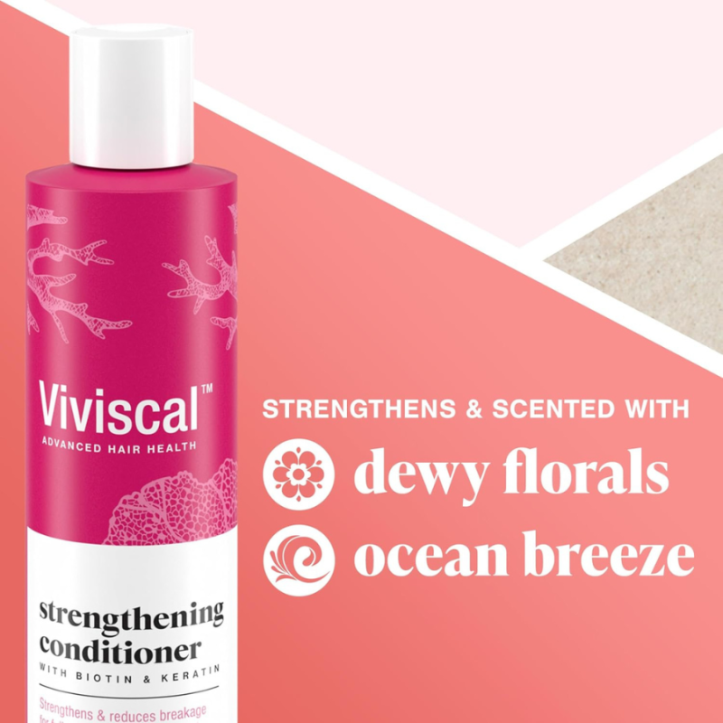 Уплътняващ и сгъстяващ балсам за коса Viviscal Thickening Conditioner 250ml — 3