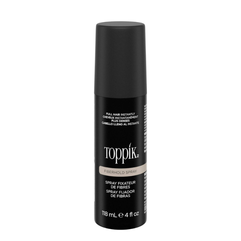 Фиксиращ спрей за кератинови фибри с естествен блясък Toppik FiberHold Spray 118 ml
