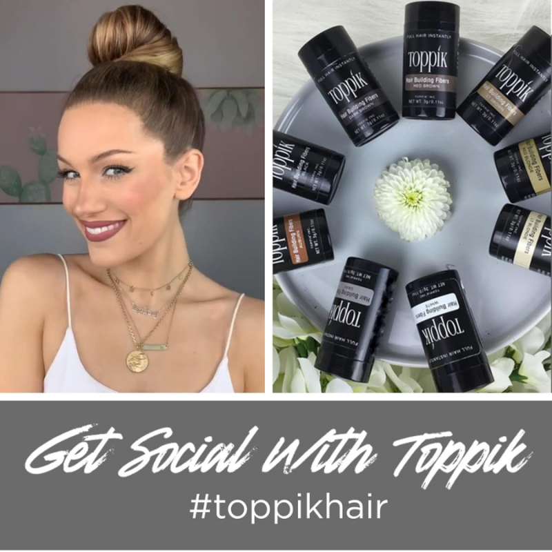 Фиксиращ спрей за кератинови фибри с естествен блясък Toppik FiberHold Spray 118 ml — 6