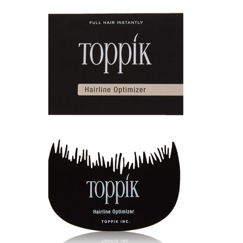 Шаблон за естествена предна линия на косата при нанасяне на фибри Тoppik Hair Optimizer