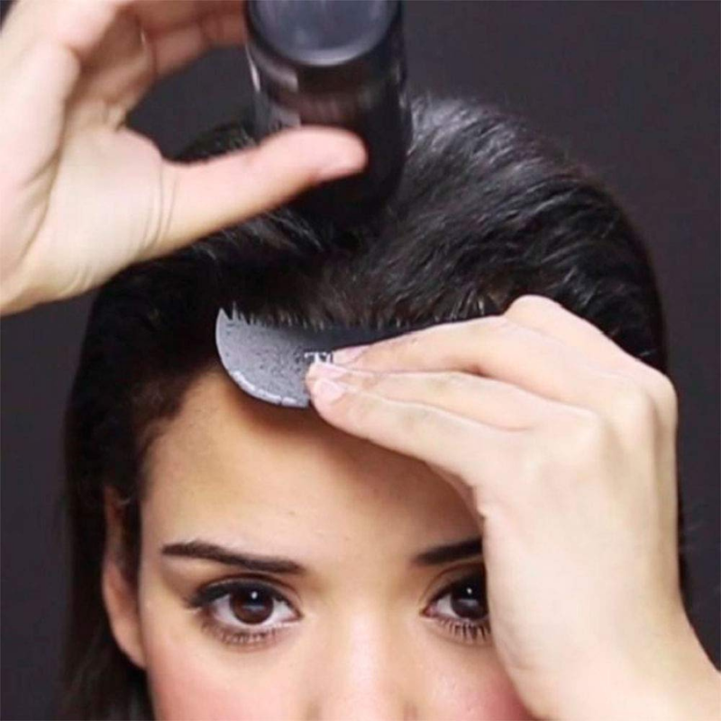 Шаблон за естествена предна линия на косата при нанасяне на фибри Тoppik Hair Optimizer — 4