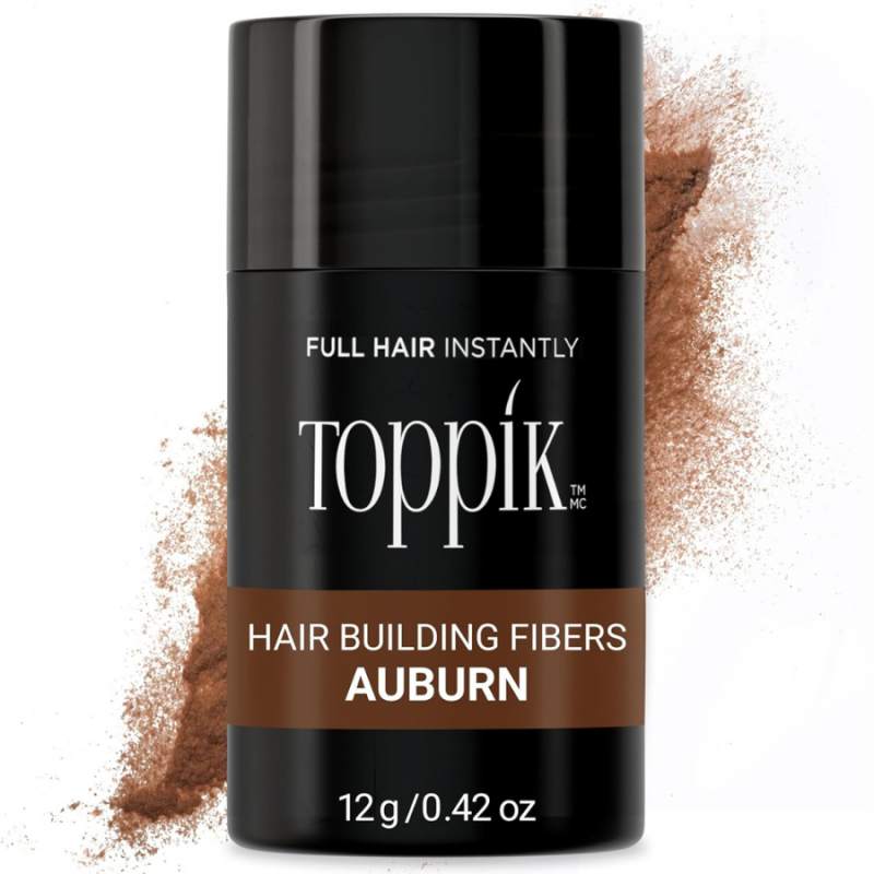 Кератинови фибри за моментално визуално сгъстяване на косата Toppik Hair Building Fibers 12 g