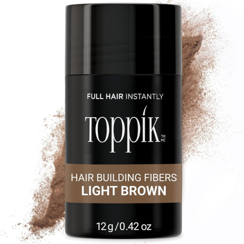 Кератинови фибри за моментално визуално сгъстяване на косата Toppik Hair Building Fibers 12 g — 5
