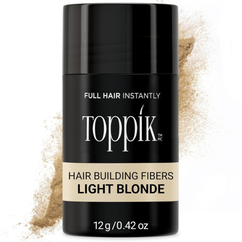 Кератинови фибри за моментално визуално сгъстяване на косата Toppik Hair Building Fibers 12 g — 7