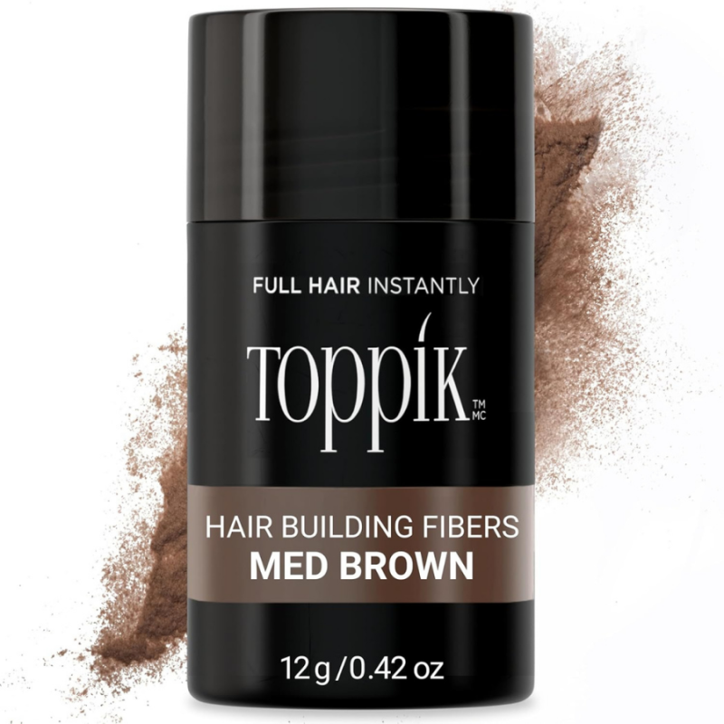 Кератинови фибри за моментално визуално сгъстяване на косата Toppik Hair Building Fibers 12 g — 8