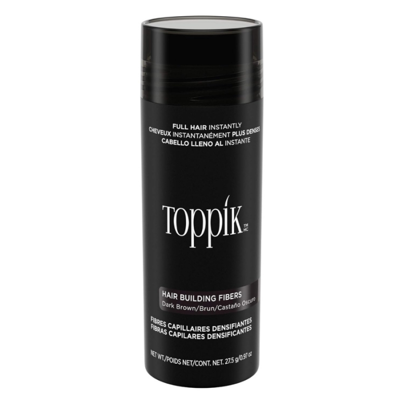 Кератинови фибри за моментално визуално сгъстяване на косата Toppik Hair Building Fibers 27.5 g — 3