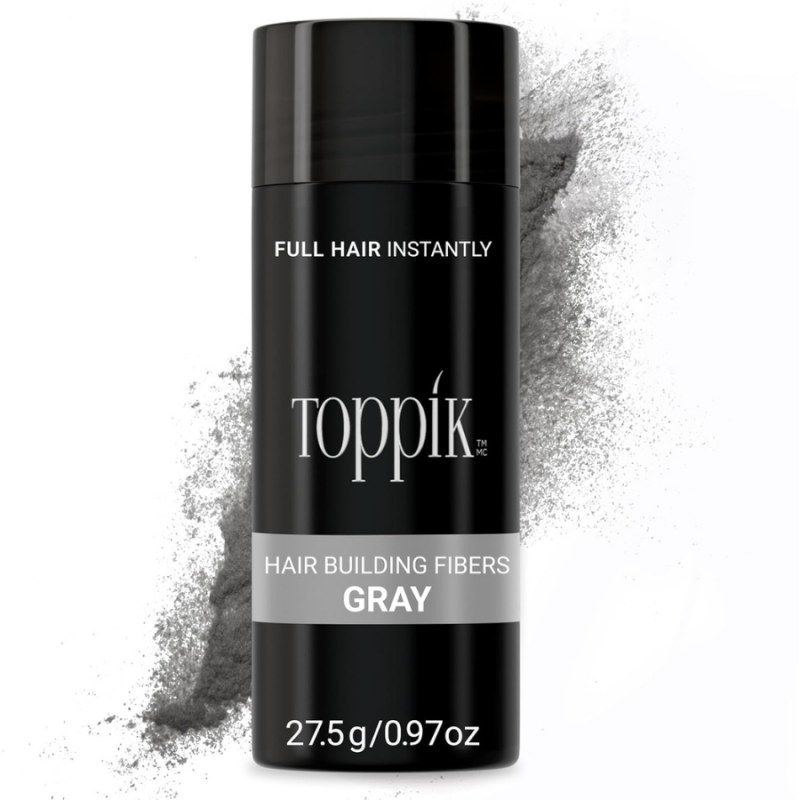 Кератинови фибри за моментално визуално сгъстяване на косата Toppik Hair Building Fibers 27.5 g — 5