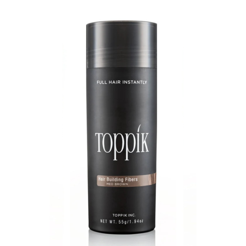 Кератинови фибри за моментално визуално сгъстяване на косата Toppik Hair Building Fibers 55 g — 8