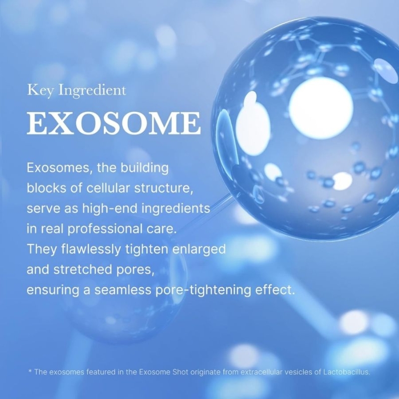 Серум с микроигли и екзозоми за свиване на пори и контрол на себума – Medicube One Day Exosome Shot Pore Ampoule 7500 30 ml — 3