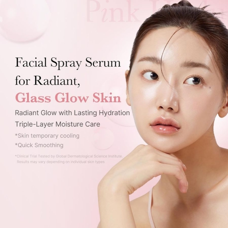 Мист с PDRN и глутатион за сияйна и хидратирана кожа – Medicube PDRN Pink Glutathione Serum Mist 100 ml — 3