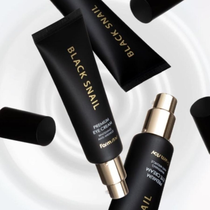 Околоочен серум с черен охлюв и ролер апликатор – Farmstay Black Snail Premium Rolling Eye Serum 25ml — 3