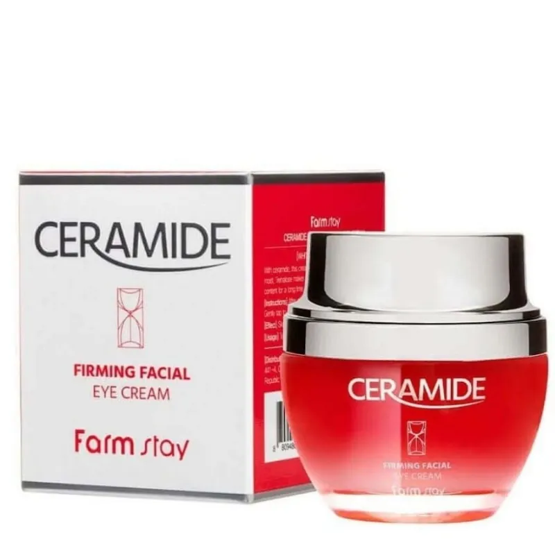 Крем за околоочен контур със серамиди за хидратация и стягане – FarmStay Ceramide Firming Facial Eye Cream 50 ml — 2