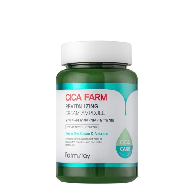 Ревитализираща ампула крем с центела и прополис – FarmStay Cica Farm Revitalizing Cream Ampoule 250 ml — 4