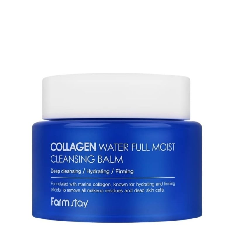 Почистващ балсам с морски колаген – FarmStay Collagen Water Full Moist Cleansing Balm 95 g