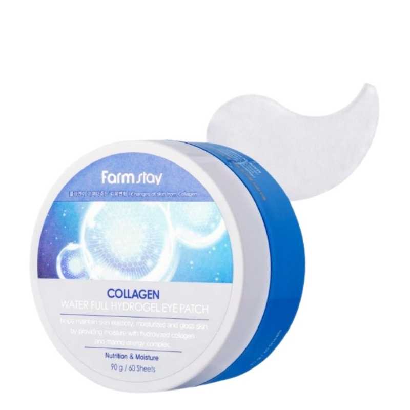 FarmStay Collagen Water Full Hydrogel Eye Patch 60 pcs