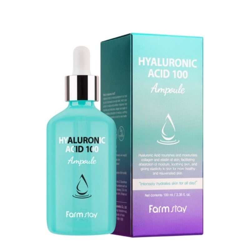 Интензивен хидратиращ серум с хиалуронова киселина – FarmStay Hyaluronic Acid 100 Ampoule 100 ml