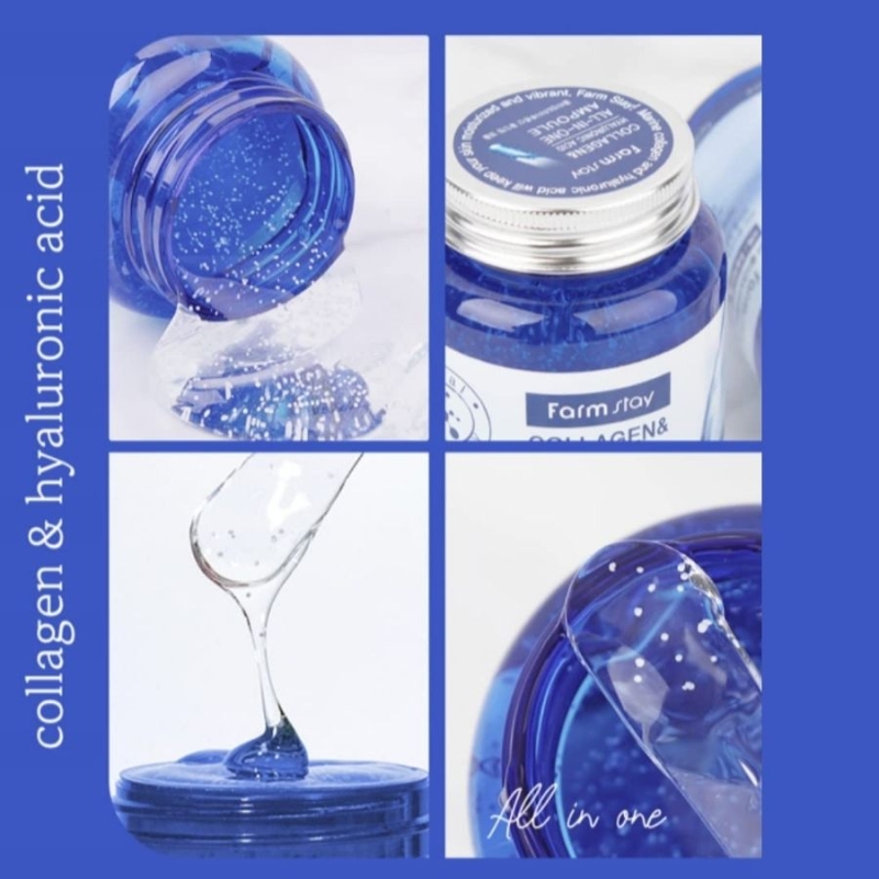 Ампулен серум с колаген и хиалуронова киселина FarmStay Collagen & Hyaluronic Acid All-in-One Ampoule 250 ml — 5