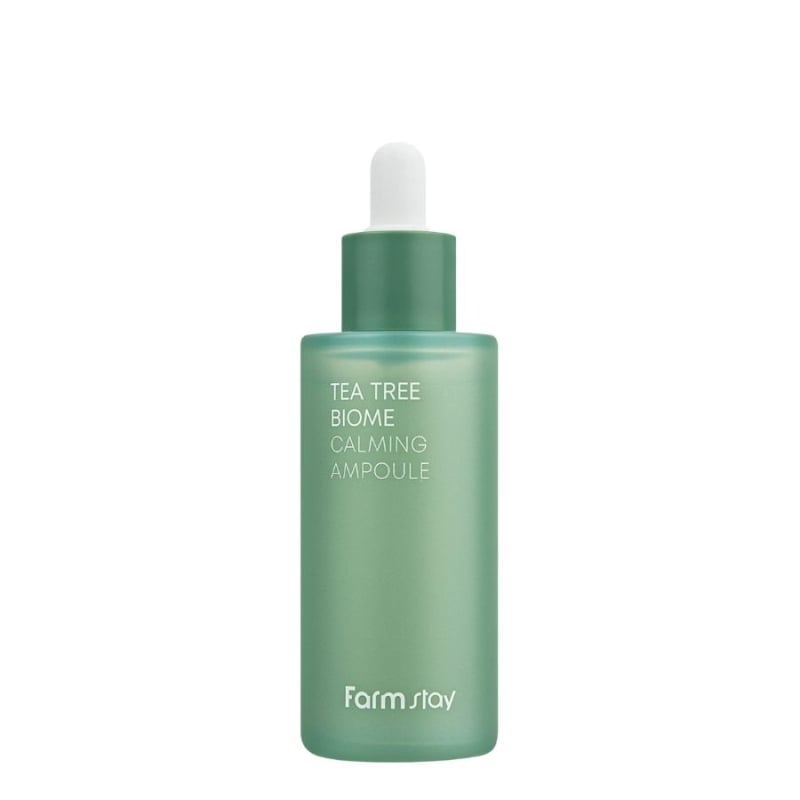 Успокояваща ампула за лице с чаено дърво и биом комплекс – FarmStay Tea Tree Biome Calming Ampoule 50 ml