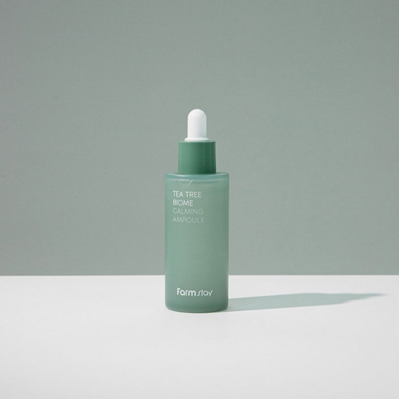 Успокояваща ампула за лице с чаено дърво и биом комплекс – FarmStay Tea Tree Biome Calming Ampoule 50 ml — 2