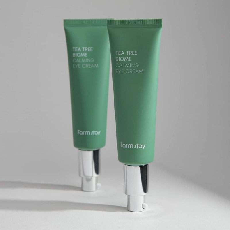 Успокояващ околоочен крем с чаено дърво – FarmStay Tea Tree Biome Calming Eye Cream 50 ml — 2