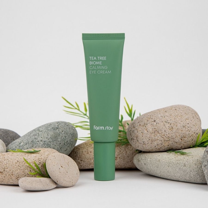 Успокояващ околоочен крем с чаено дърво – FarmStay Tea Tree Biome Calming Eye Cream 50 ml — 4