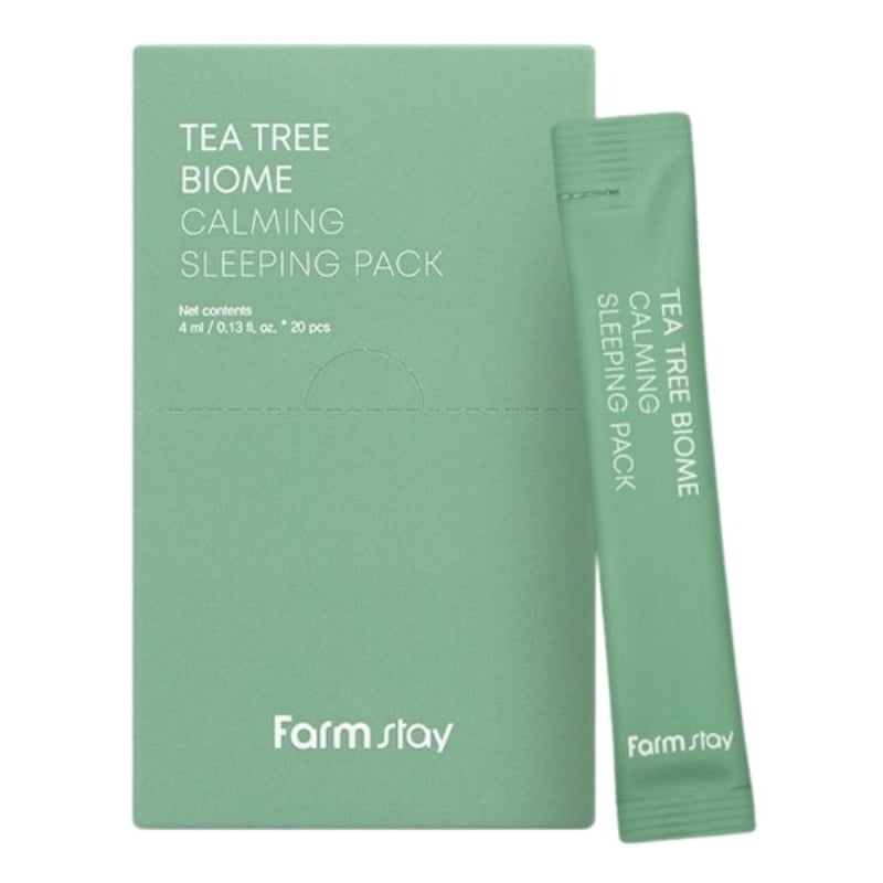 FarmStay Tea Tree Biome Calming Sleeping Pack 20 x 4ml