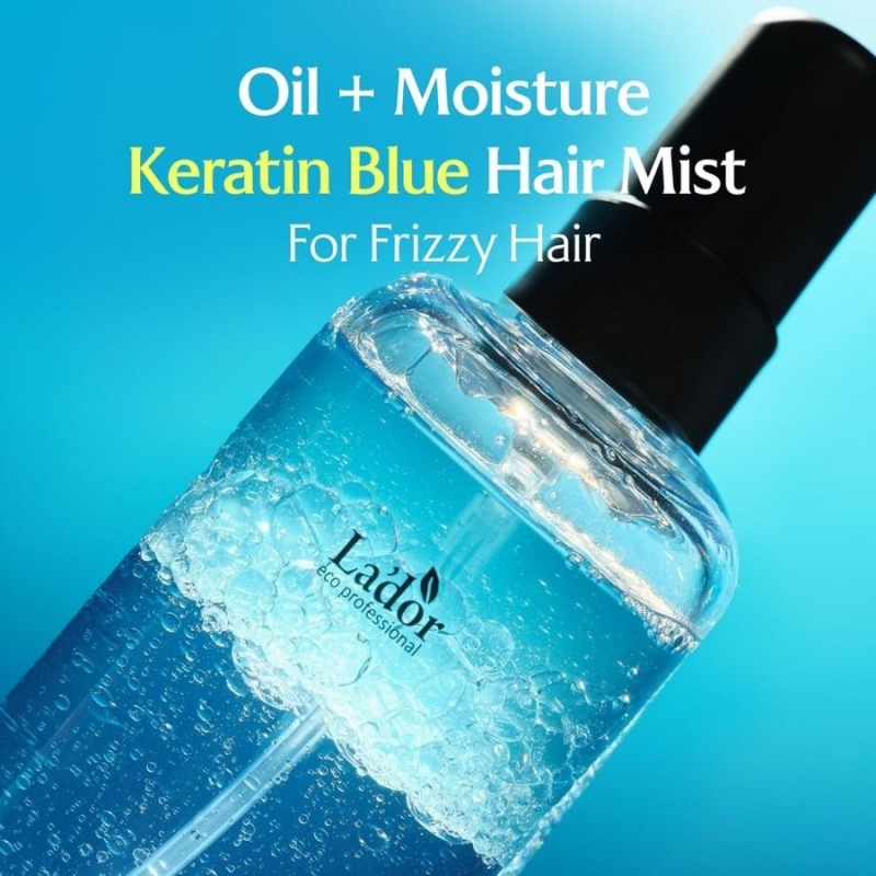 Хидратиращ кератинов спрей против фриз и топлинна защита – Lador Keratin Hydrating Anti-Frizz Hair Mist 130 ml — 6