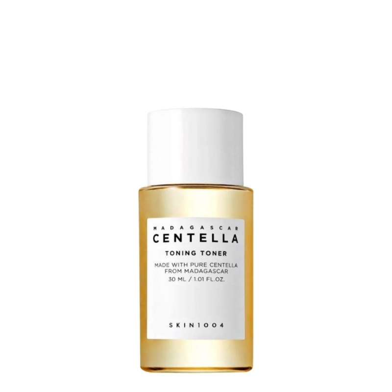 Нежен ексфолиращ тоник за лице с PHA, Centella Asiatica и ниацинамид SKIN1004 Madagascar Centella Toning Toner 30 ml