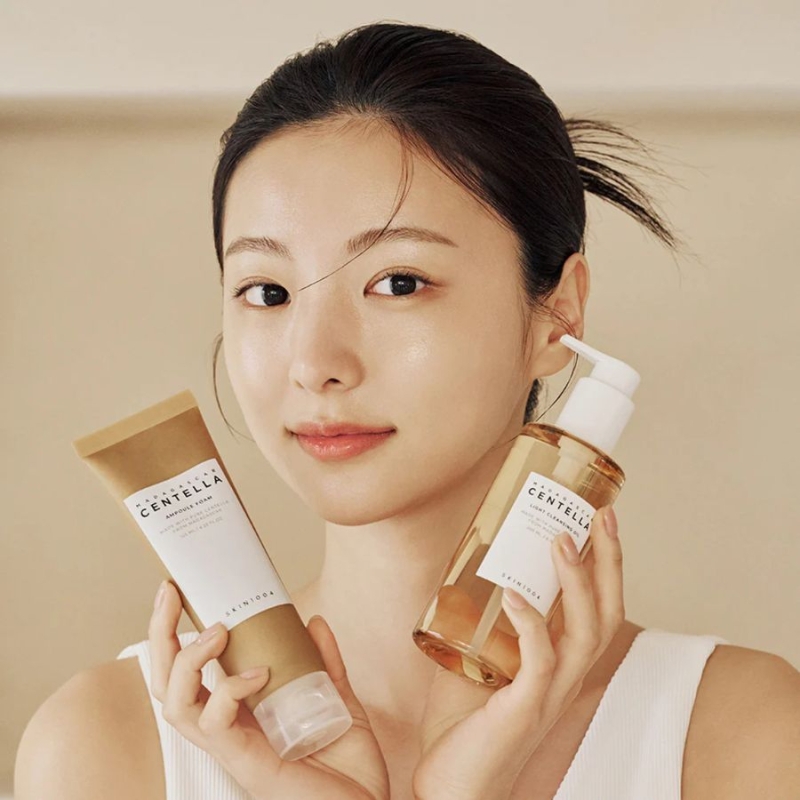 Комплект за двойно почистване на лице с Centella Asiatica SKIN1004 Madagascar Centella Double Cleansing Set — 4