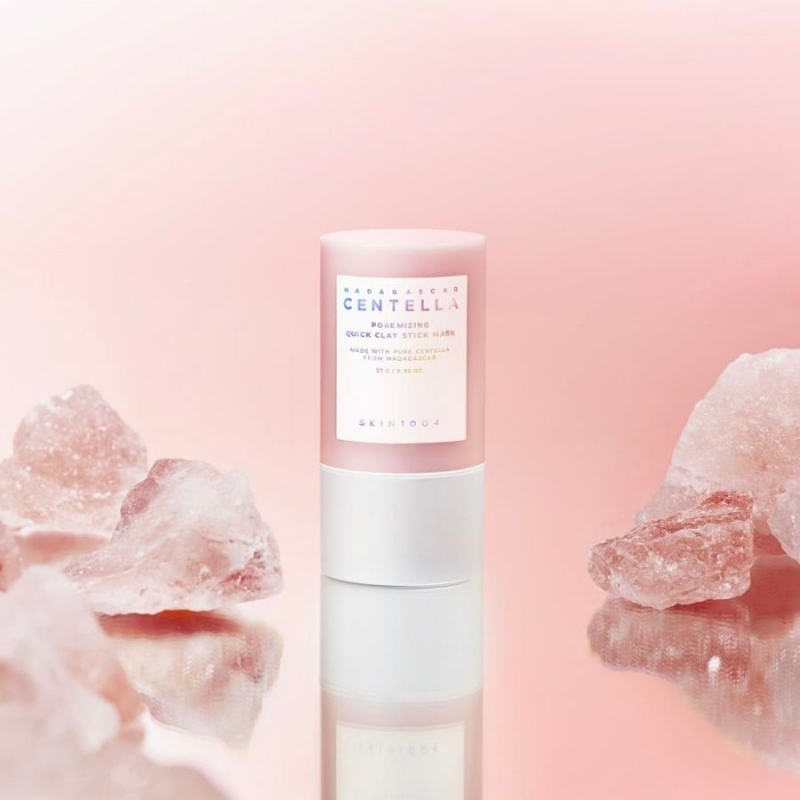 Дълбоко почистваща глинена маска с Centella Asiatica и червен боб SKIN1004 Madagascar Centella Poremizing Quick Clay Stick Mask 27 g — 3