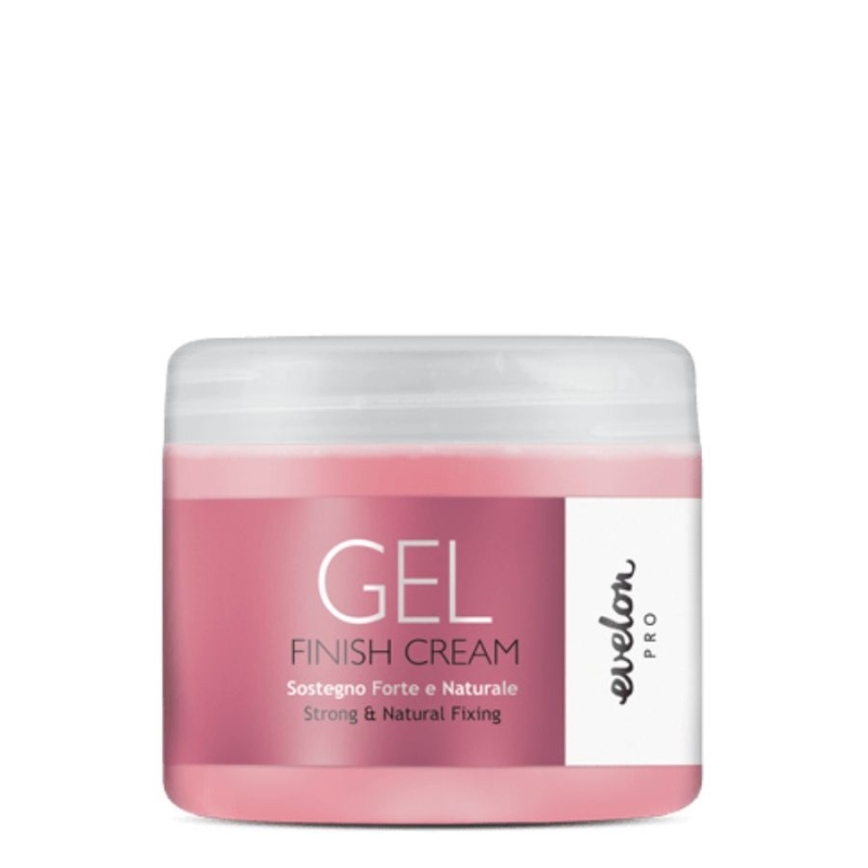 Фиксиращ гел-крем със силна фиксация и прозрачен финиш Evelon Gel Finish Cream 500 ml