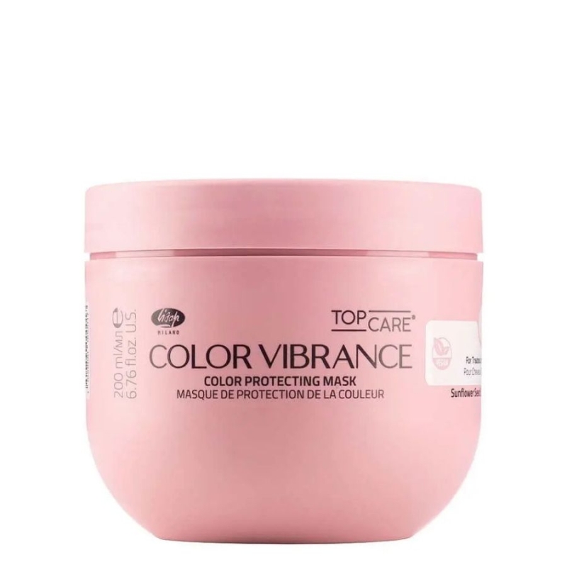 Интензивна маска за боядисана и третирана коса с Sunflower Seed Extract, Monoi Oil и Magnolia Extract Lisap Maintenance Mask For Treated and Colored Hair 200 ml