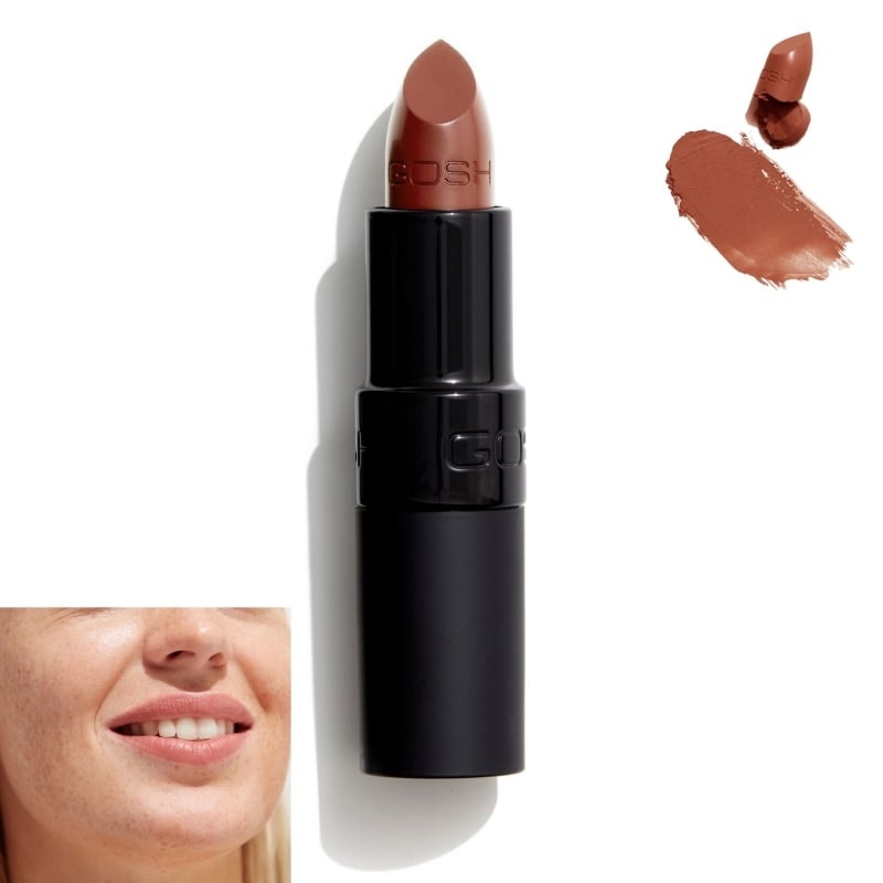 Дълготрайно матово червило за устни Gosh Velvet Touch Lipstick Matt 4g (РАЗЛИЧНИ НЮАНСИ)