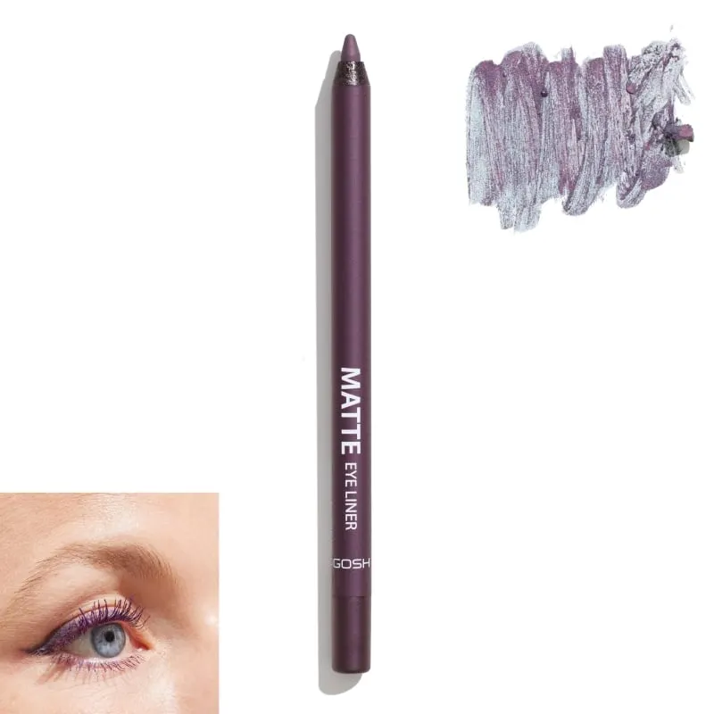 Кремообразен матов молив за очи Gosh Matte Eye Liner — 10