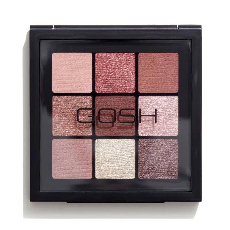 Компактна палитра сенки за очи с матови и металически нюанси Gosh Eyedentity Eyeshadow Palette